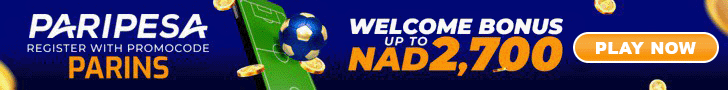 Paripesa Welcome Bonus Namibia
